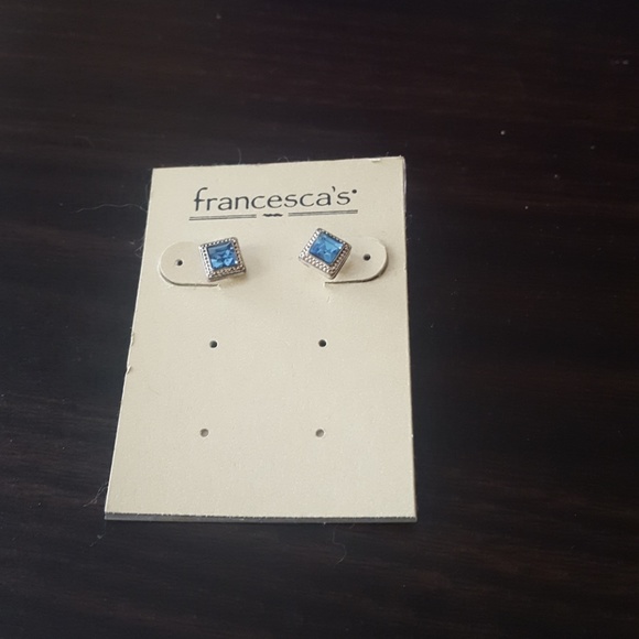 Francesca's Collections Jewelry - Francescas blue earrings